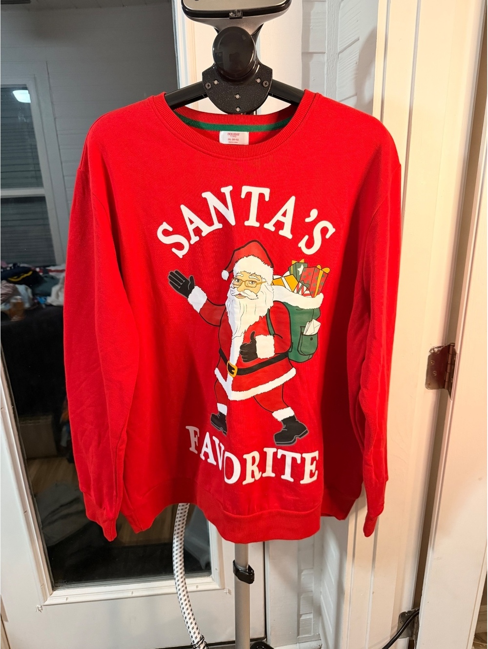 Holiday Editions Santa's Favorite Red Sweatshirt